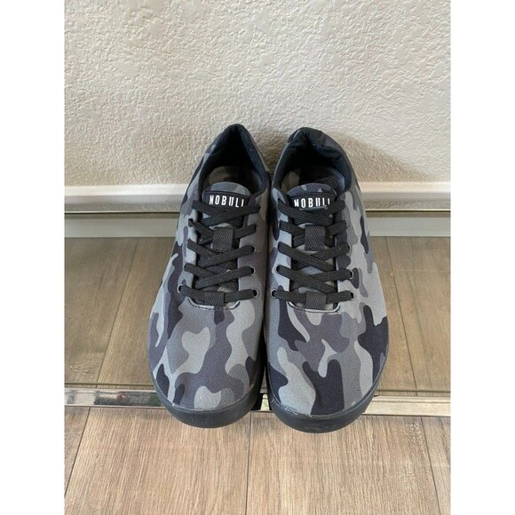 NOBULL Camo Low Top Athletic Sneakers Shoes Mens 8 Womens 9.5 Gray Cross fit main image 7